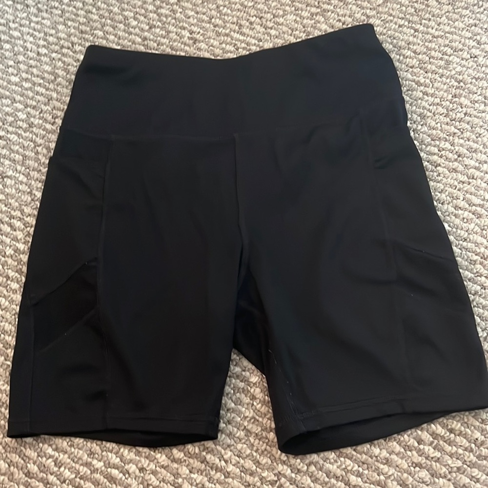 Black Biker Shorts